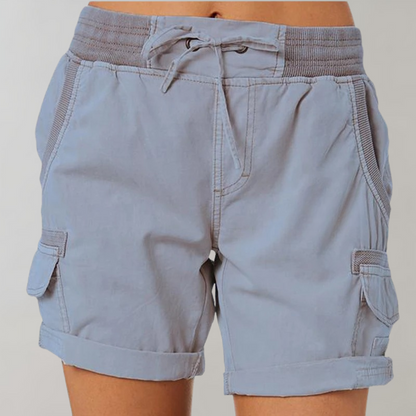 Dorthea - Women's high waisted shorts