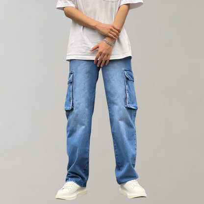 Hjalte - Cargo pants with multiple pockets