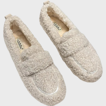 Camilla - Soft plush women's loafers