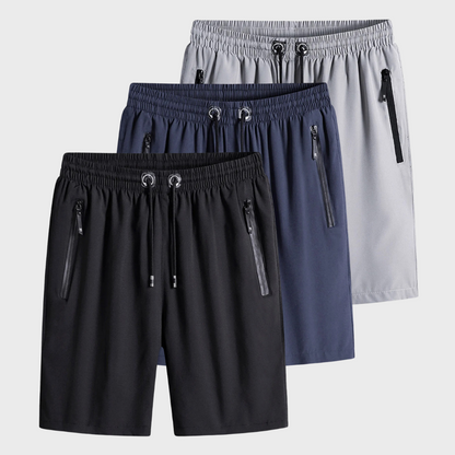 Xylon - Casual men's shorts with drawstring