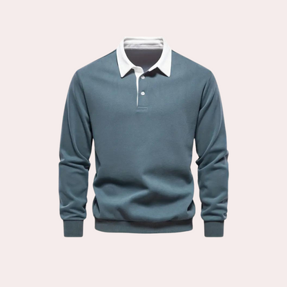 Sverre - Casual men's long sleeve shirt