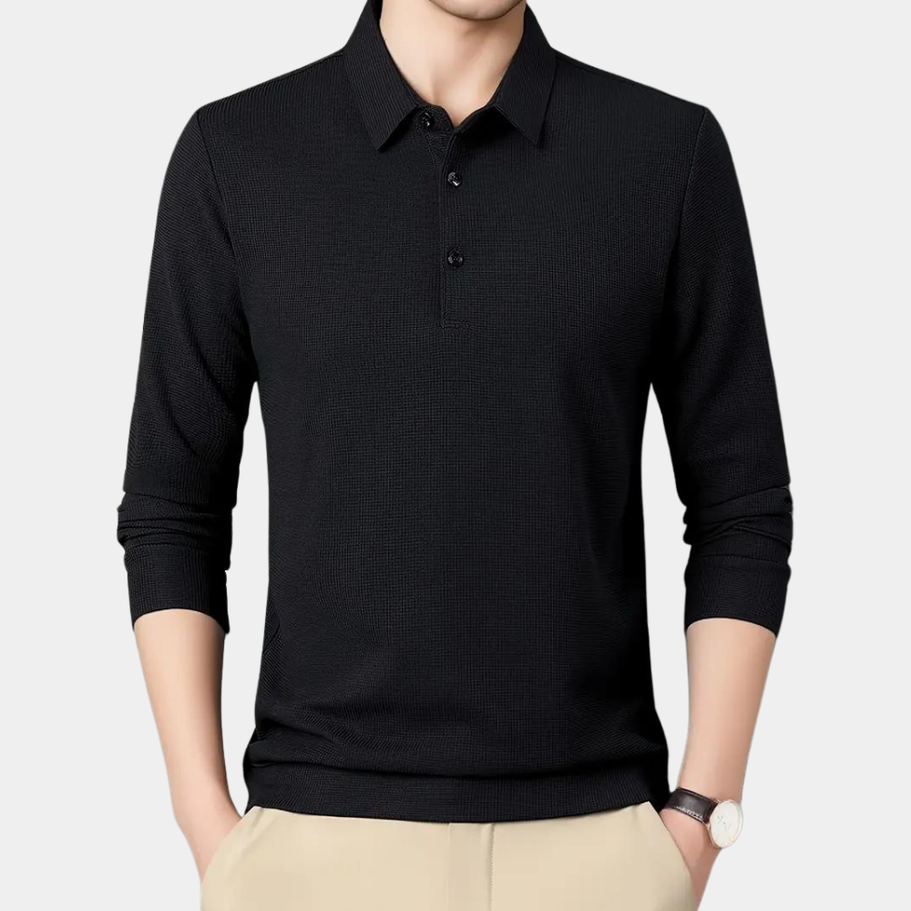 Terje - Casual men's long sleeve shirt