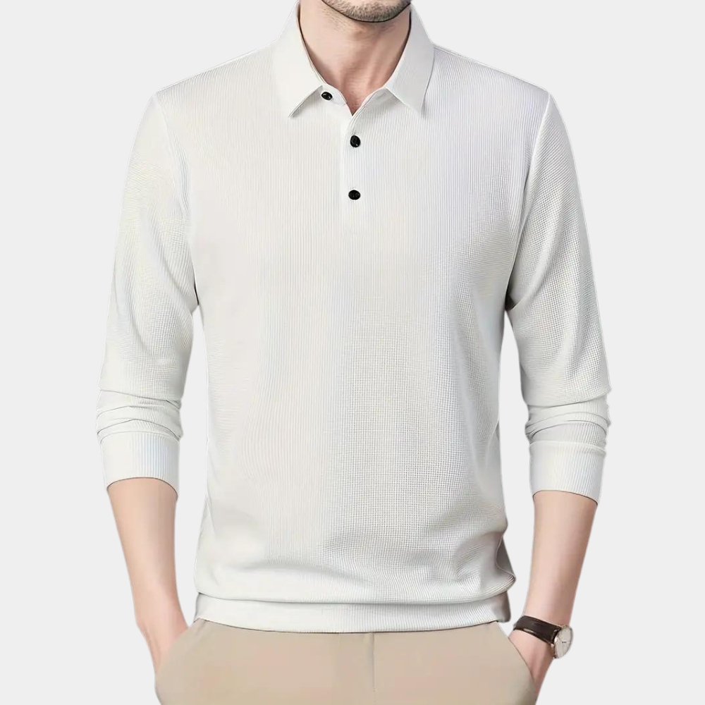 Terje - Casual men's long sleeve shirt