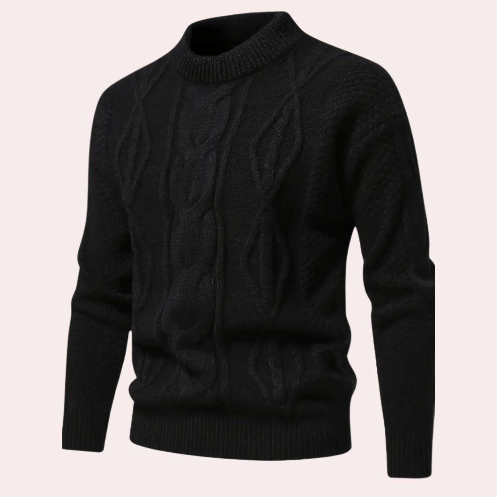 Torkel - Warm knitted men's sweater