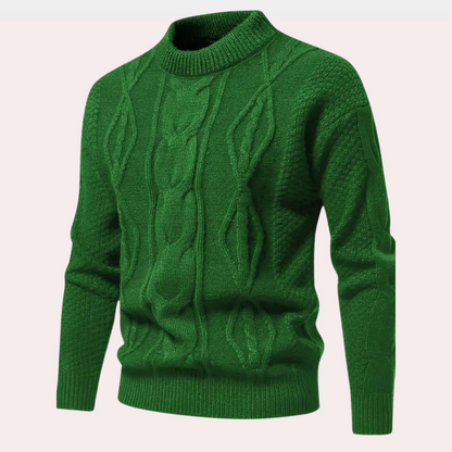 Torkel - Warm knitted men's sweater