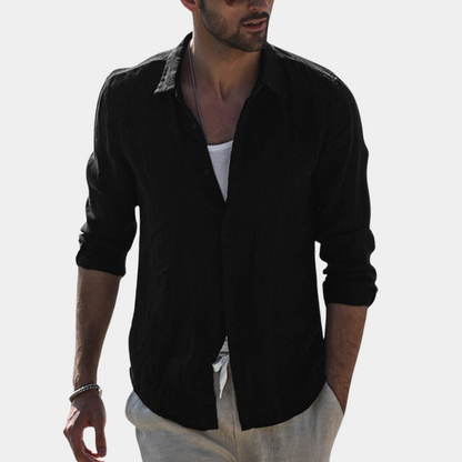 Charles - Casual men's long sleeve shirt