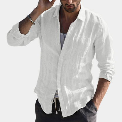 Charles - Casual men's long sleeve shirt