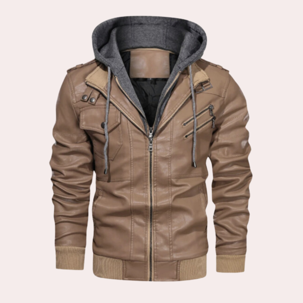 Benjamin - Stylish men's jacket with hood