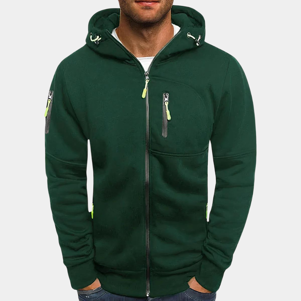 Nathan - Comfortabele heren hoodie