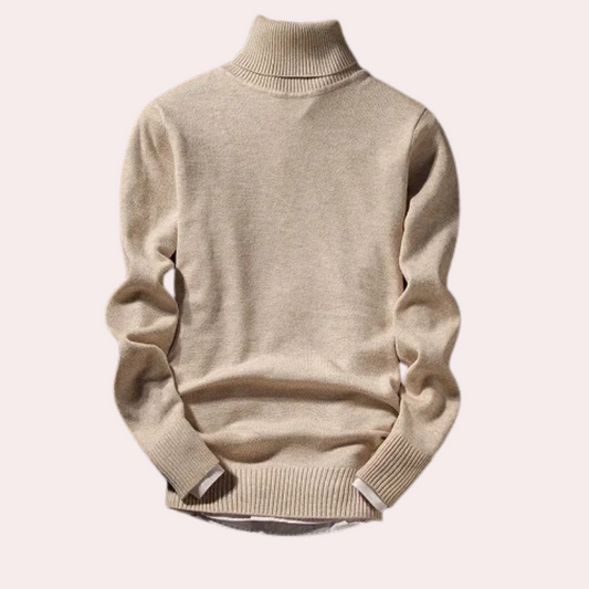 Zeke - Classic Turtleneck Sweater for Men