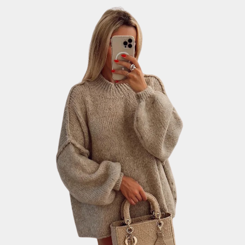 Viva - Trendy, oversized women's sweater