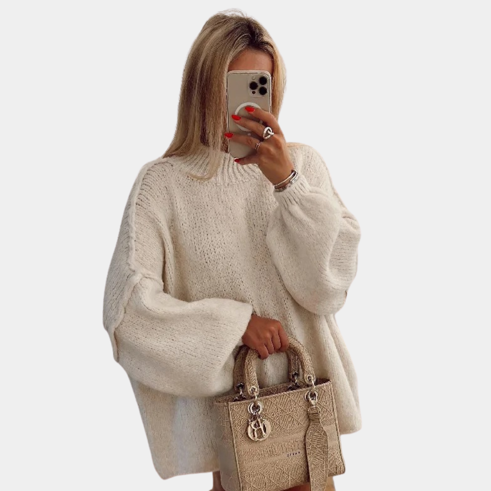 Viva - Trendy, oversized women's sweater