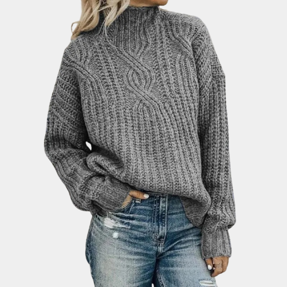 Melanie - Soft knitted women's sweater