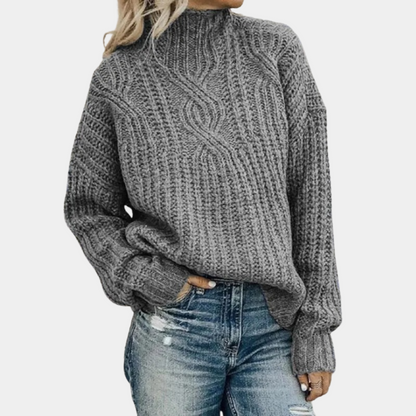 Melanie - Soft knitted women's sweater