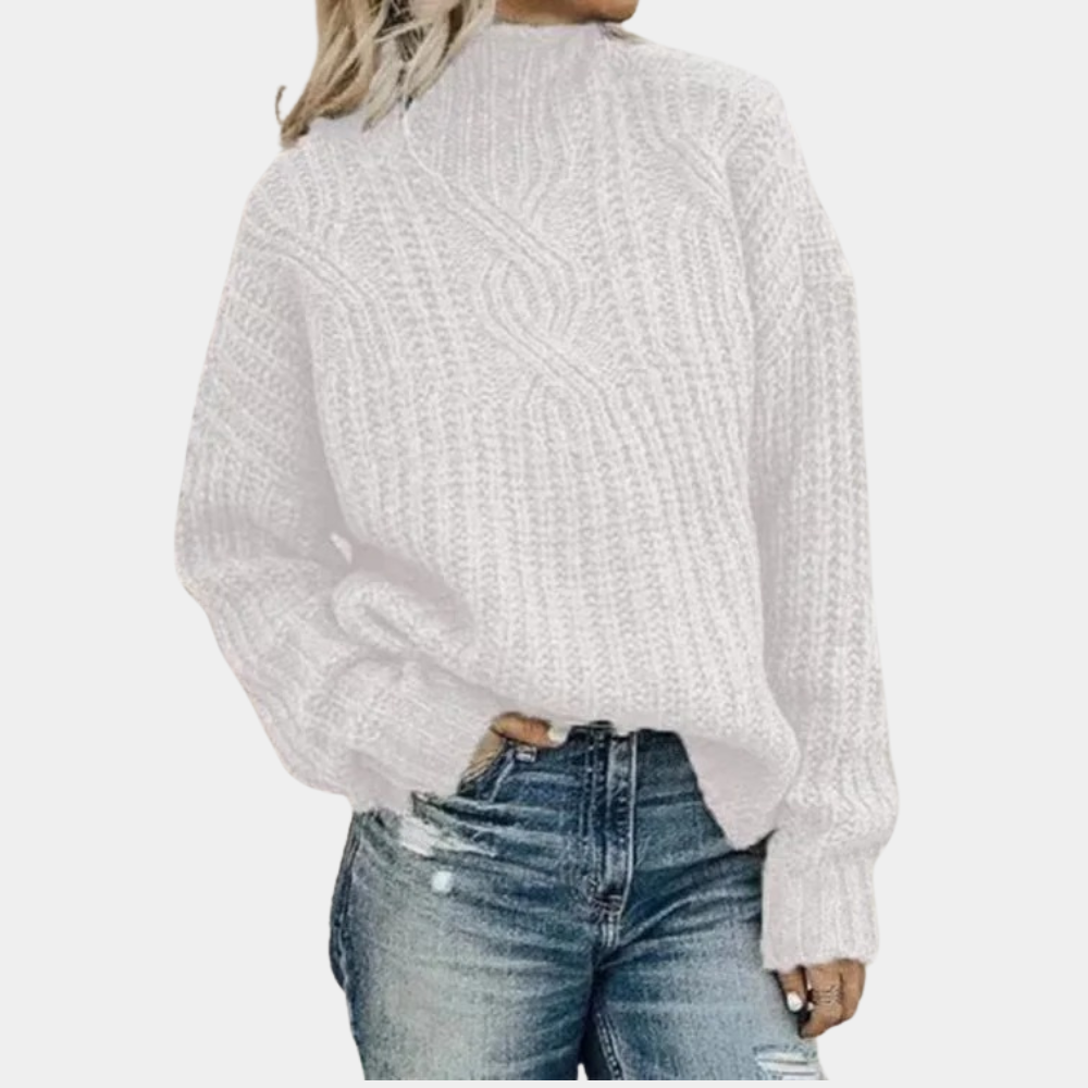 Melanie - Soft knitted women's sweater