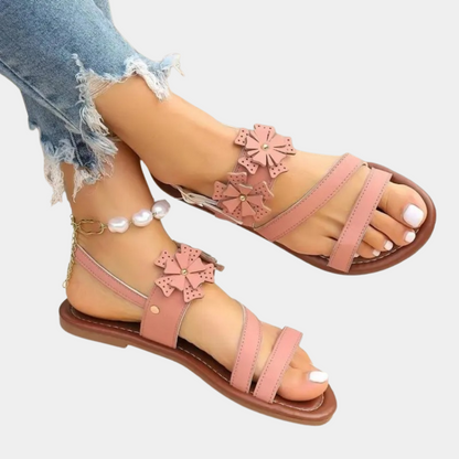 Enrica - Stylish flat sandals for women