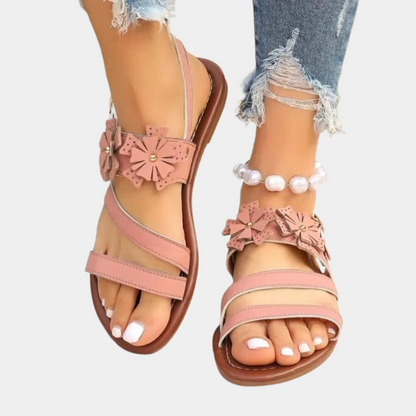 Enrica - Stylish flat sandals for women