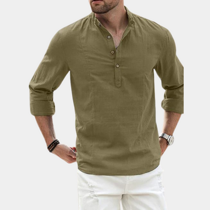 Diego - Comfortabele herenblouse