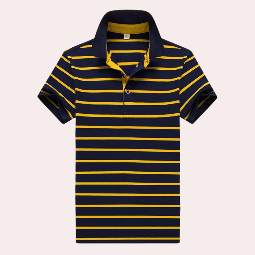 Jett - Men's Striped Polo Shirt