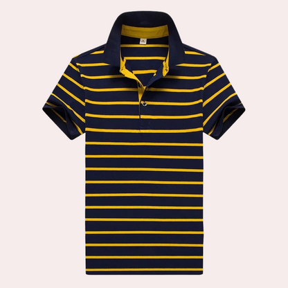 Jett - Men's Striped Polo Shirt