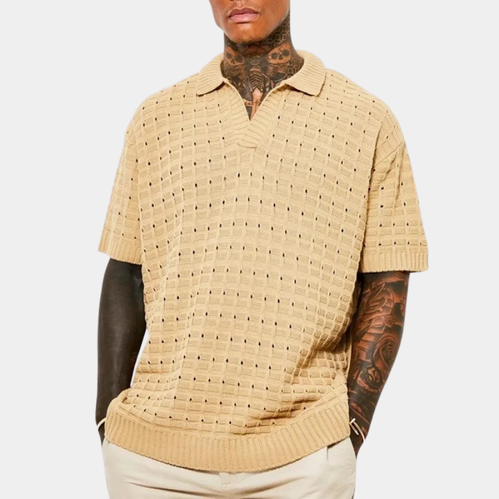 Stephan - Breathable men's polo for the summer