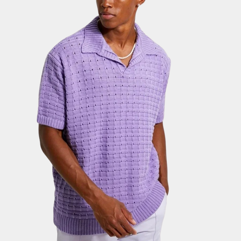 Stephan - Breathable men's polo for the summer