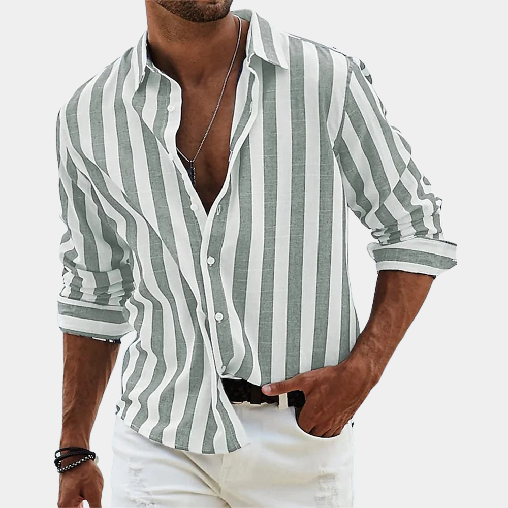 Nico - Men's striped shirt