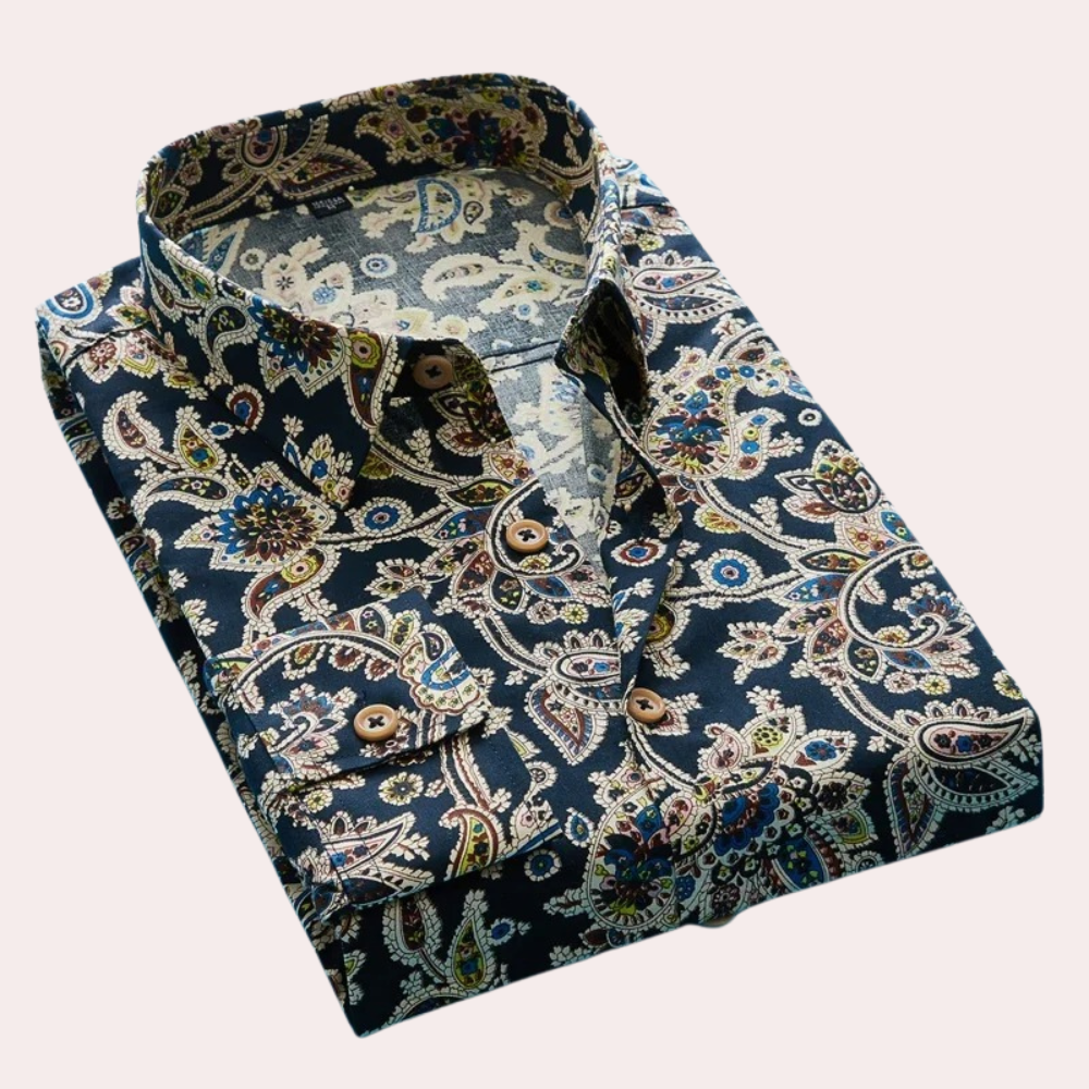 Marti - Stylish floral men's shirt