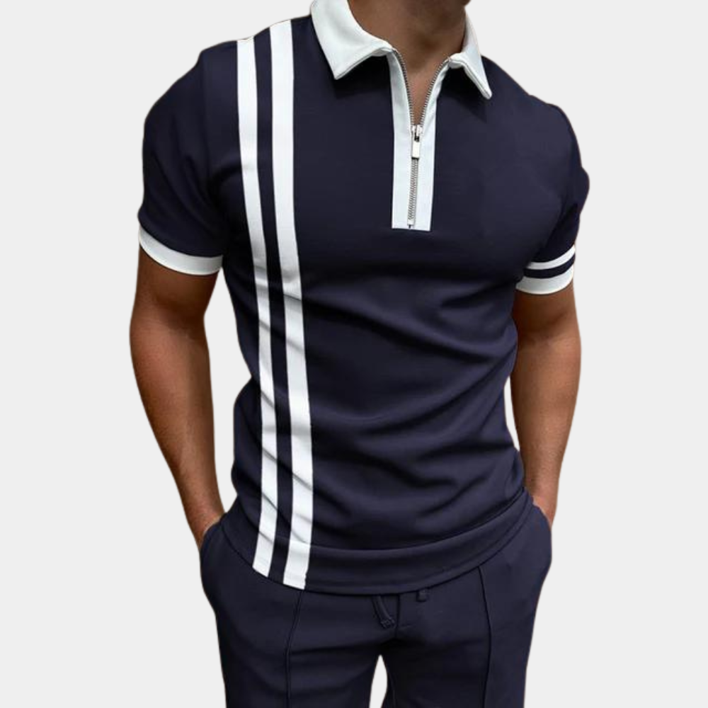 Yacine - Modern men's polo shirt