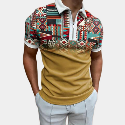 Yacine - Modern men's polo shirt