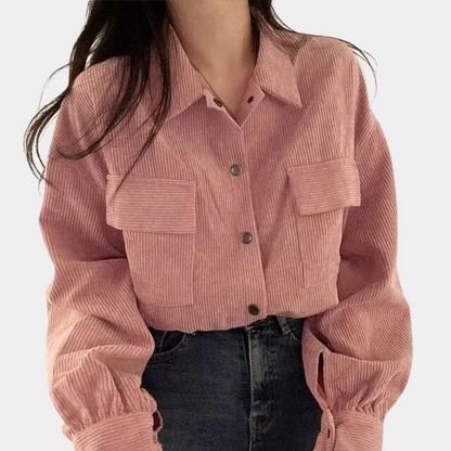 Cleena - Corduroy summer jacket for women