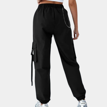 Jolanda - Women's jogging pants with elastic waist