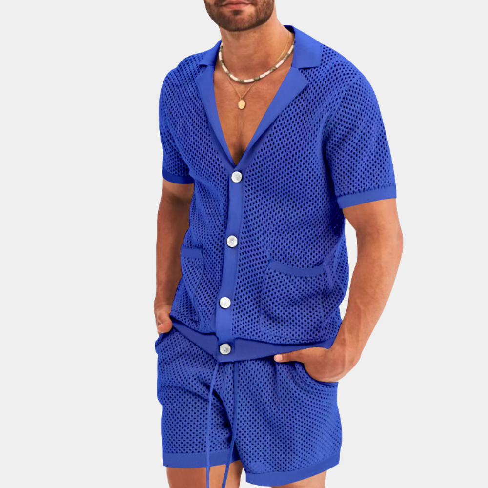 Silvano - Stylish two-piece men's set