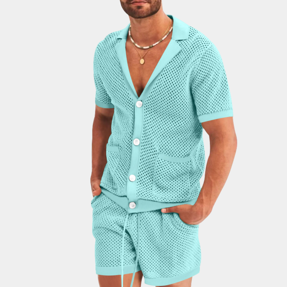 Silvano - Stylish two-piece men's set