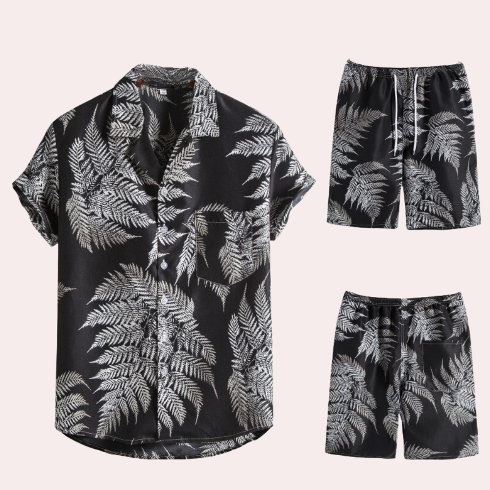 Amedeo - Two-piece Hawaiian men's set