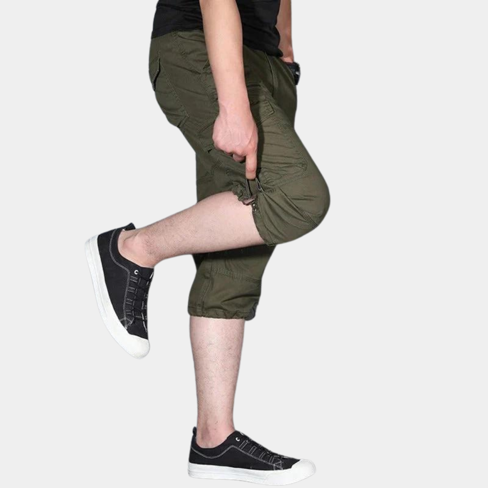 Enzio - Men's 3/4 Cargo Pants