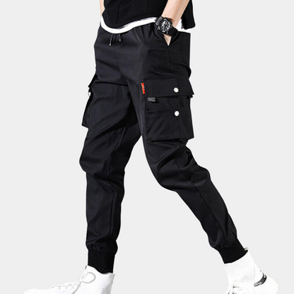 Benvolio - Men's cargo trousers with flap pockets