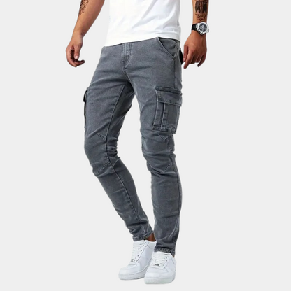 Amara - Stretch cargo men's pants