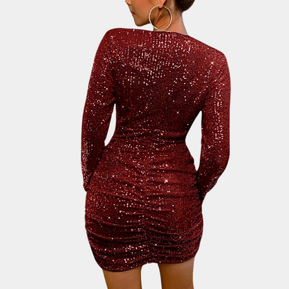 Eloisa - Women's Sequin Party Dress