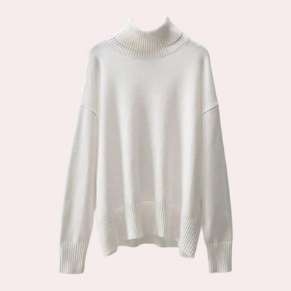 Nala - Comfortable turtleneck sweater for women