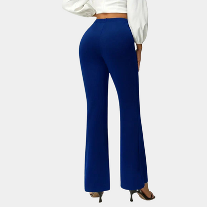 Margot - Elegant and stretchy flared trousers for women