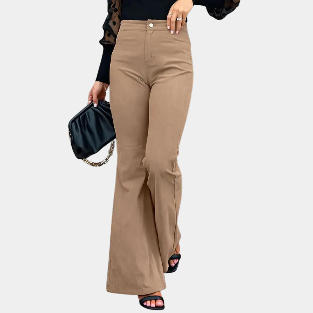 Sylvie - Elegant flared women's trousers