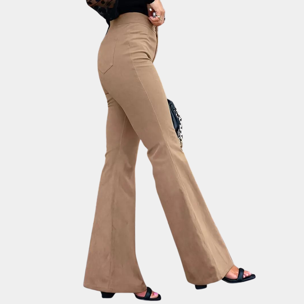 Sylvie - Elegant flared women's trousers