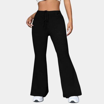 Elise - Comfortable flared women's trousers