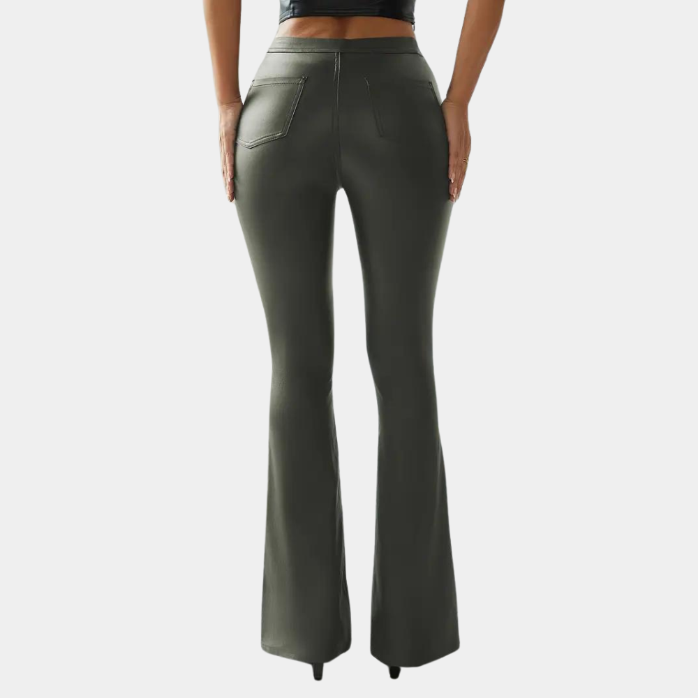 Rosalie - Casual slim flared women's trousers