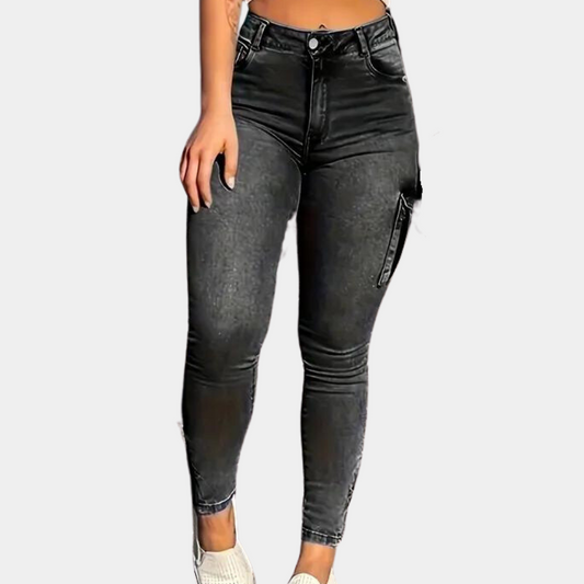 Irka - Casual skinny jeans for women