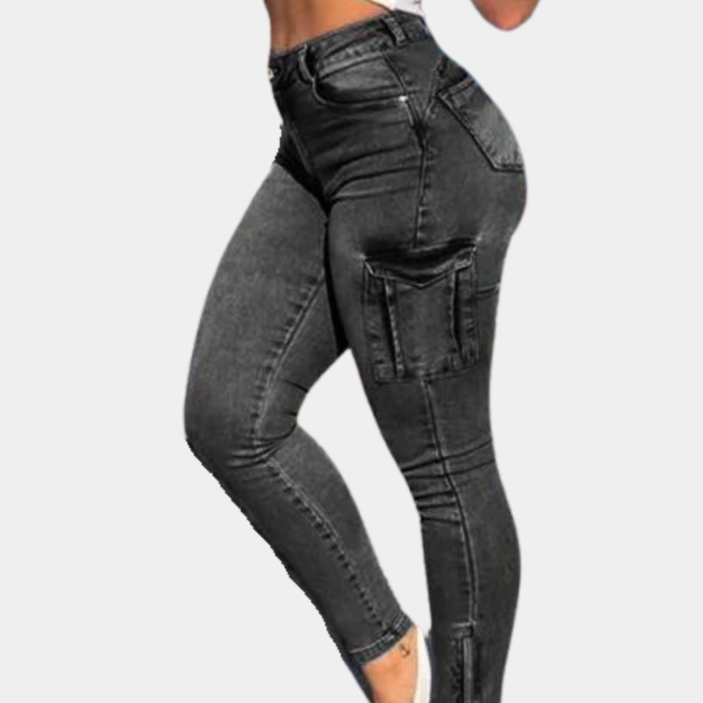 Irka - Casual skinny jeans for women