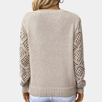 Liege - Hollowed out women's sweater