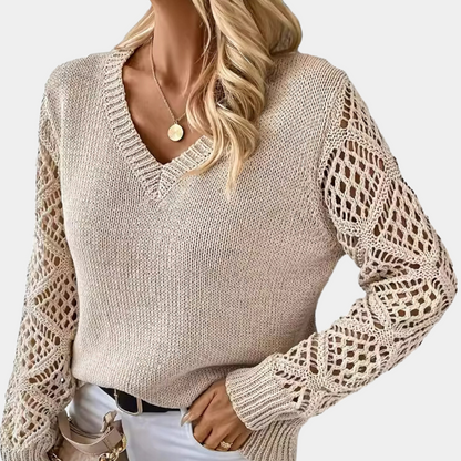 Liege - Hollowed out women's sweater