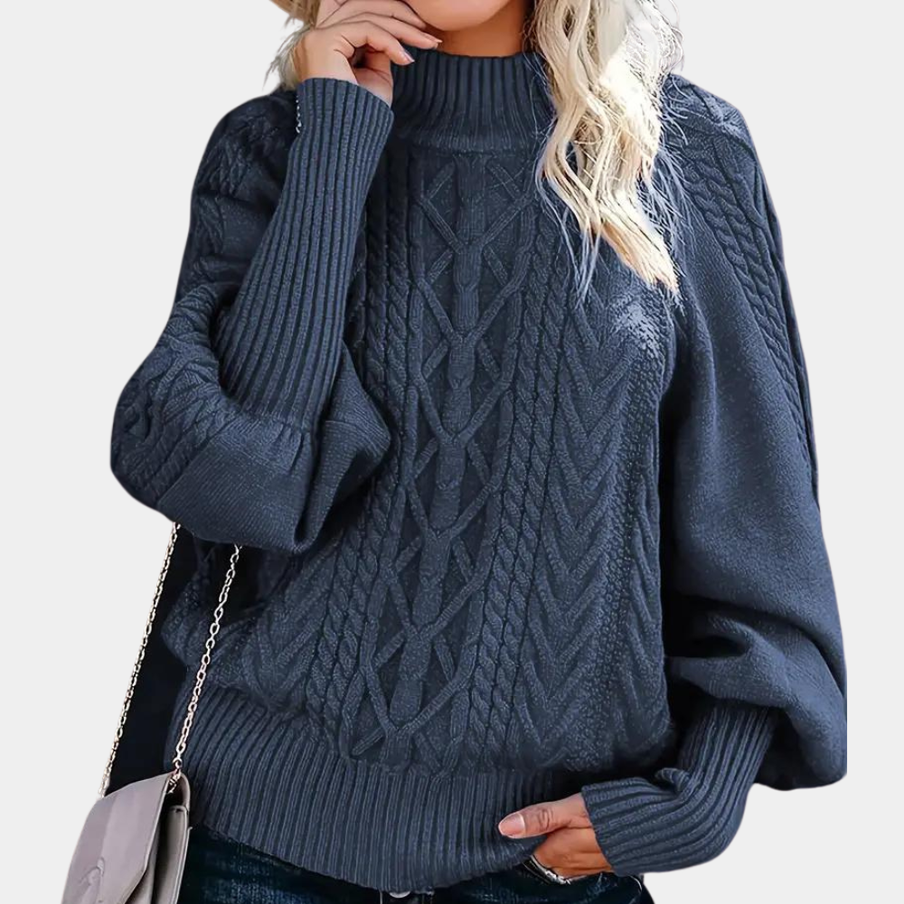 Lena - Stylish knitted women's sweater